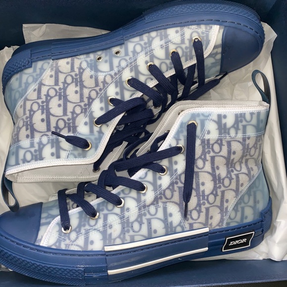 dior high top converse